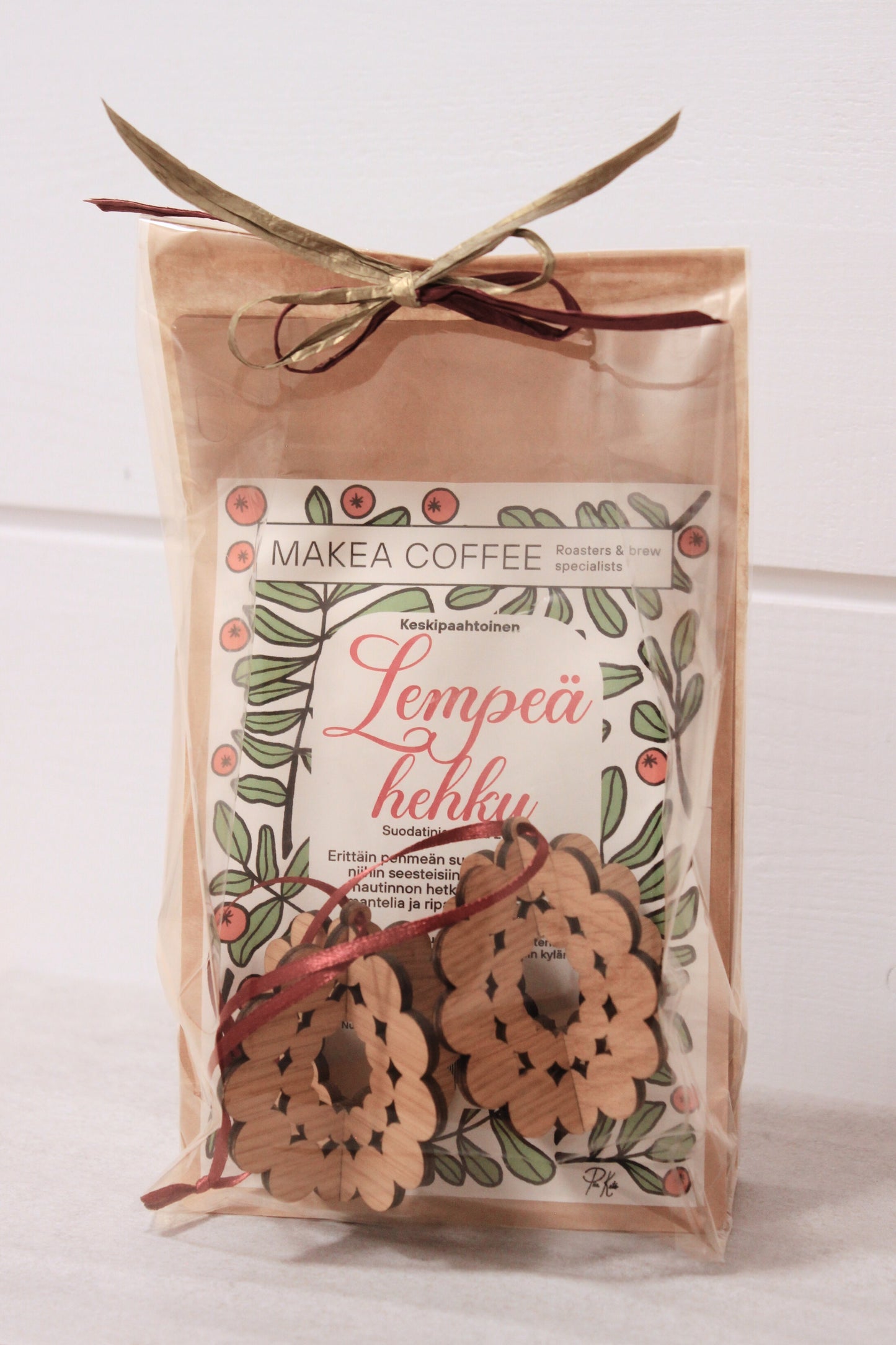 Tunnelmallinen lahjapakkaus