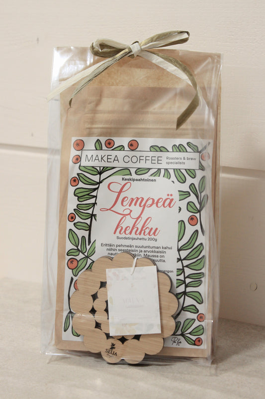 Tunnelmallinen lahjapakkaus